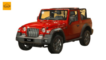 Rent Mahindra Thar Convertible Auto Gear Goa
